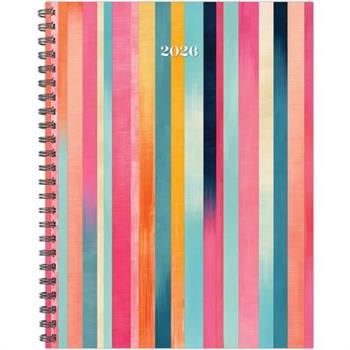 Super Stripe 2026 8.5 X 11 Weekly Monthly Softcover Planner