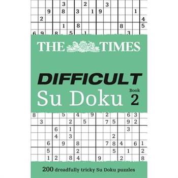 The Times: Difficult Su Doku Book 2