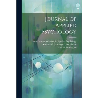 Journal of Applied Psychology
