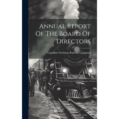 Annual Report Of The Board Of Directors
