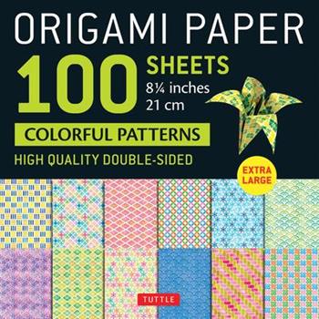 Origami Paper 100 Sheets Colorful Patterns 8 1/4 (21 CM)