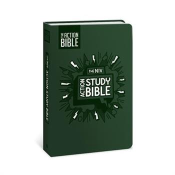 The NIV Action Study Bible, Leathersoft, Forest, Full Color