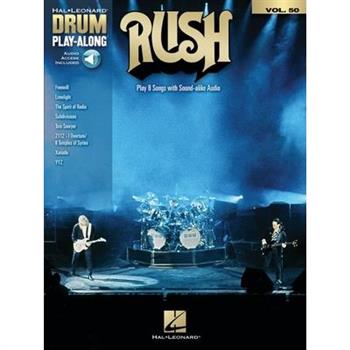 Rush - Hal Leonard Drum Play-Along Volume 50: Play 8 Songs with Sound-Alike Audio