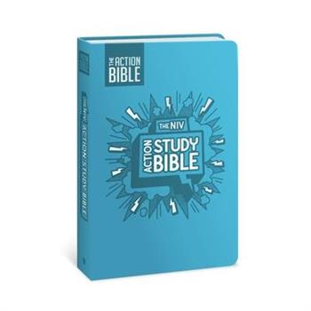 The NIV Action Study Bible, Leathersoft, Aqua, Full Color