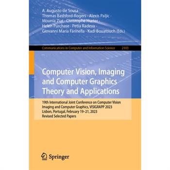 Computer Vision, Imaging and Computer Graphics Theory and Applications