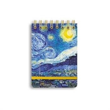 Vincent Van Gogh: The Starry Night (Spiral Bound Pocket Notebook)