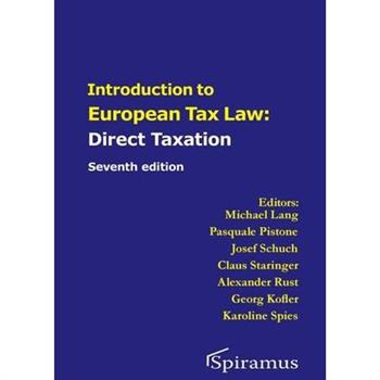 Introduction to European Tax Law on Direct Taxation