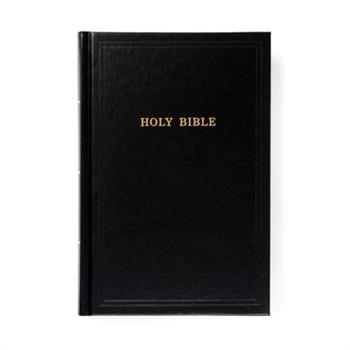 KJV Pew Bible, Black Hardcover