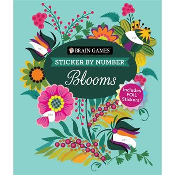 Brain Games - Sticker by Number: Blooms