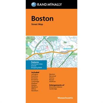 Rand McNally Folded Map: Boston Street Map