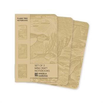 Angela Harding Set of 3 Mini Craft Notebooks
