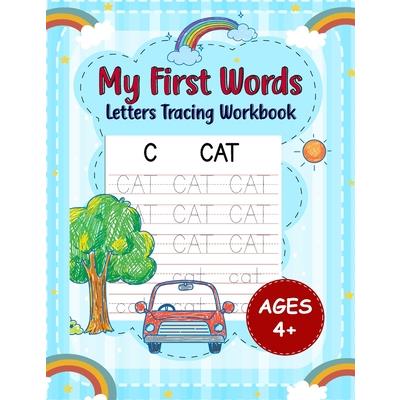 My First Words Letters Tracing Workbook for Kids Ages 4＋