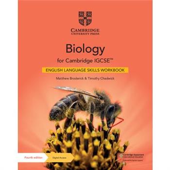 Biology for Cambridge Igcse(tm) English Language Skills Workbook with Digital Access (2 Years)