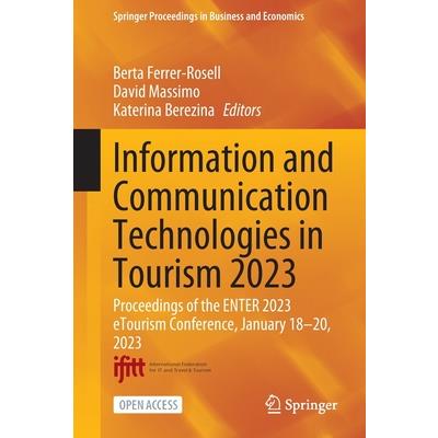 Information and Communication Technologies in Tourism 2023