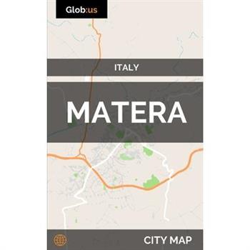 Matera, Italy - City Map
