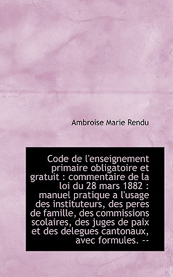 Code de L’Enseignement Primaire Obligatoire Et Gratuit