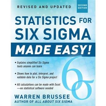 Statistics for Six Sigma Made Easy!