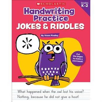 Handwriting Practice Jokes & Riddles, Grades K-2