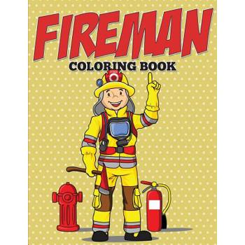 Fireman Coloring Book