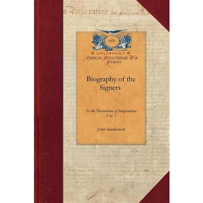 Biography of the Signers V1