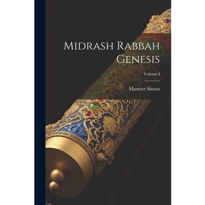 Midrash Rabbah Genesis; Volume I