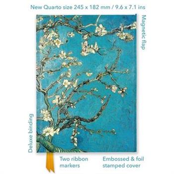 Vincent Van Gogh: Almond Blossom (Foiled Quarto Journal)