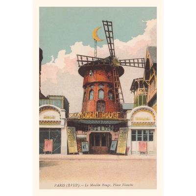 Vintage Journal Moulin Rouge Nightclub