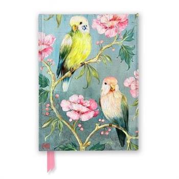 Sophie Adde: Two Parakeets (Foiled Journal)