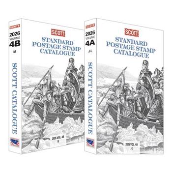2026 Scott Stamp Postage Catalogue Volume 4: Cover Countries J-M (2 Copy Set)