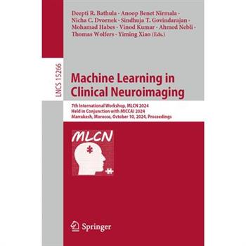 Machine Learning in Clinical Neuroimaging