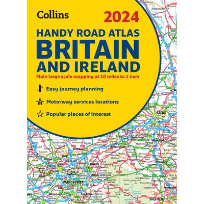 2024 Collins Handy Road Atlas Britain and Ireland