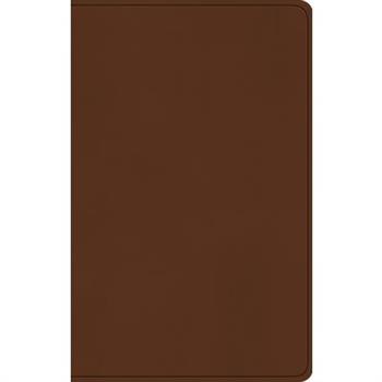 ESV Large Print Value Thinline Bible (Trutone, Camel)