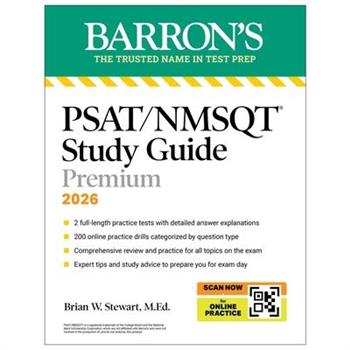 Psat/NMSQT Premium Study Guide, 2026: 2 Practice Tests + Comprehensive Review+ 200 Online Drills