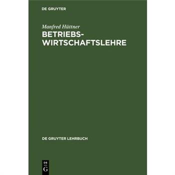 Betriebswirtschaftslehre