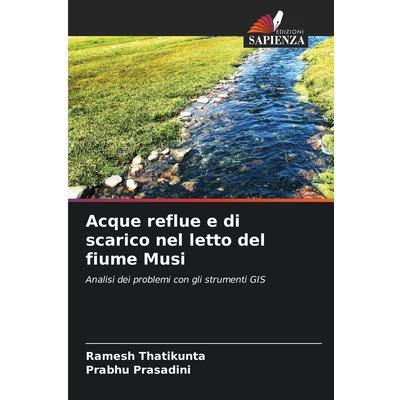 Acque reflue e di scarico nel letto del fiume Musi