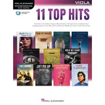 11 Top Hits for Viola Instrumental Play-Along