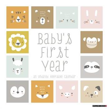 2025 Baby's First Year Undated Wall Calendar