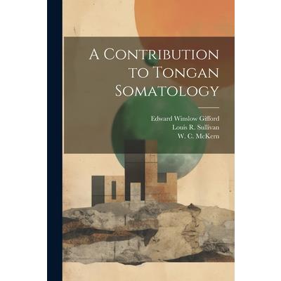 A Contribution to Tongan Somatology