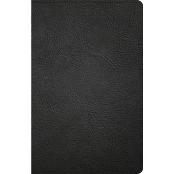NASB Large Print Personal Size Reference Bible, Black Genuine Leather, Indexed
