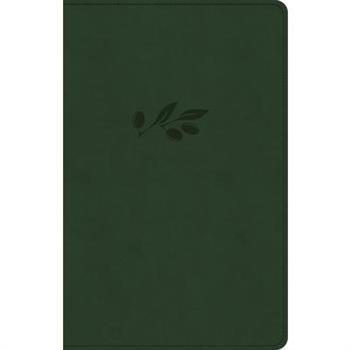 NASB Large Print Personal Size Reference Bible, Olive Leathertouch, Indexed
