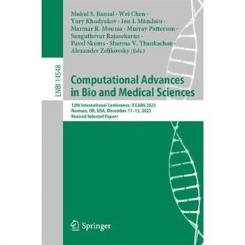 Computational Advances in Bio and Medical Sciences