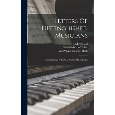 Letters Of Distinguished Musicians