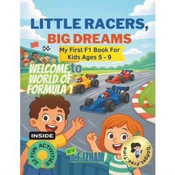 My First F1 Book For Kids Ages 5 - 9