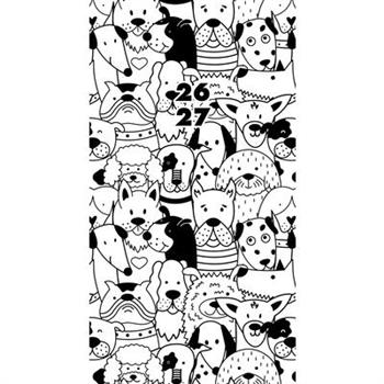 Woof 2-Year 2026-27 3.5 X 6.5 Monthly Pocket Planner