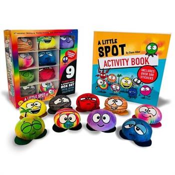 A Little Spot of Feelings 9 Plush Toys with Activity Book Box Set