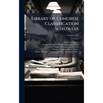 Library Of Congress Classification Schedules
