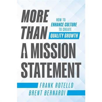 More Than a Mission Statement