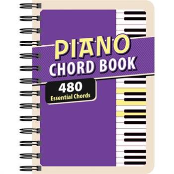 Piano Chord Book: 480 Essential Chords
