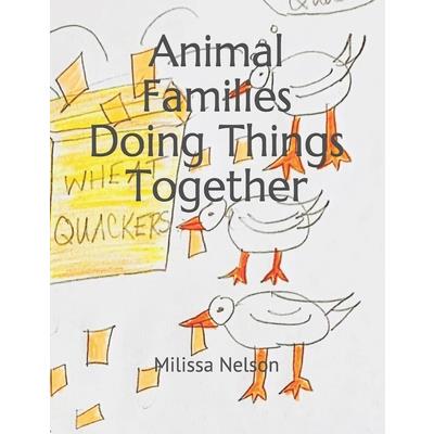 Animal Families Doing Things Together