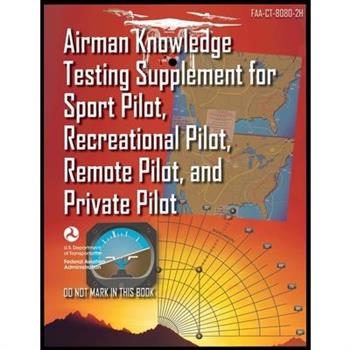 Airman Knowledge Testing Supplement for Sport Pilot, Recreational Pilot, Remote Pilot, and Private Pilot